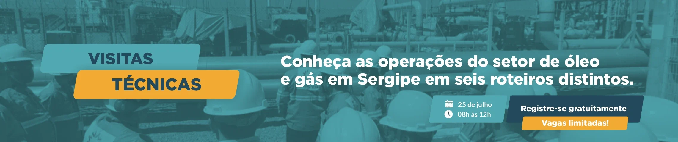 Inscreva-se nas visitas técnicas!